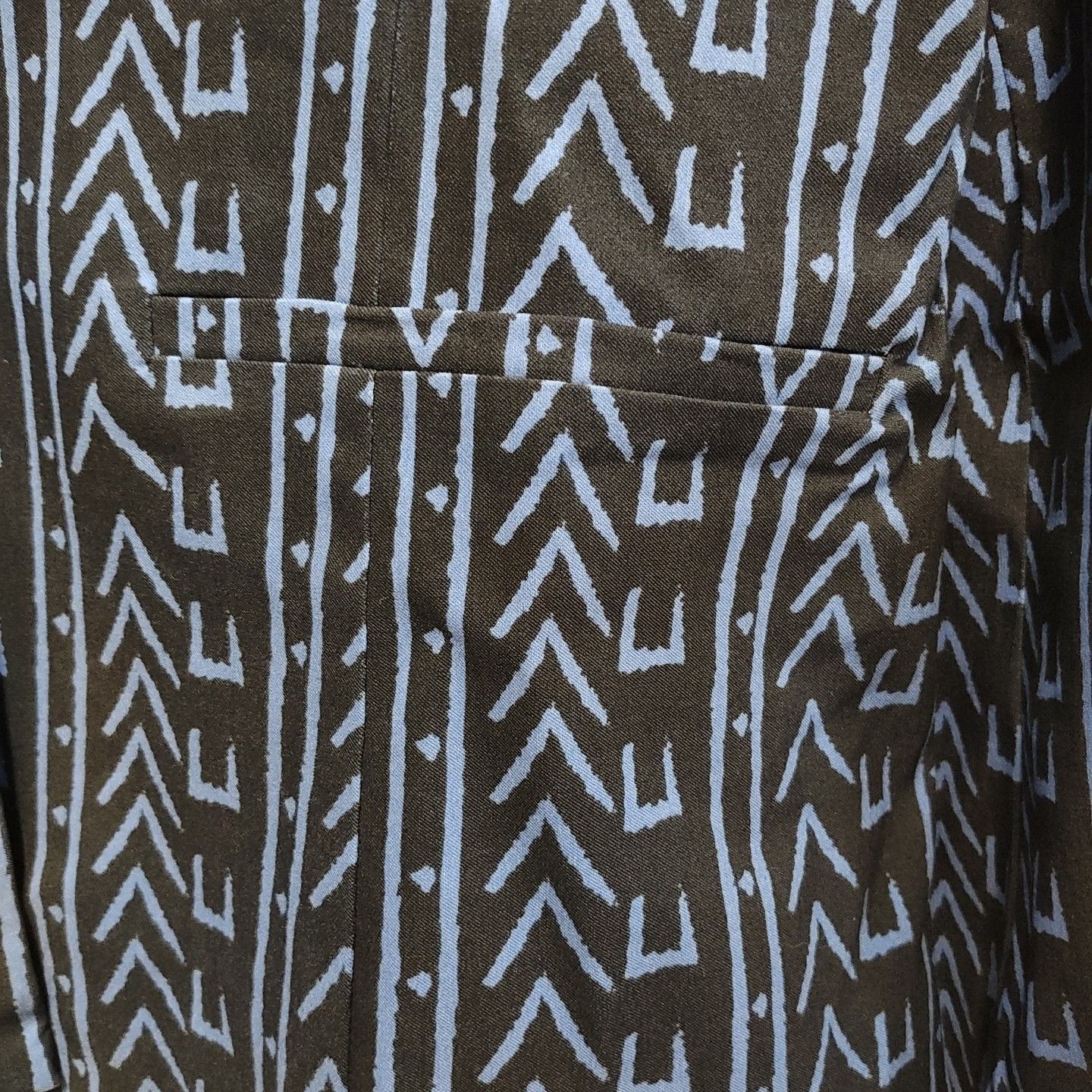Nwt D'iyanu Womens Lined Blazer - Size 3x - Artsy Tribal Graphic Print — image 7 of 8